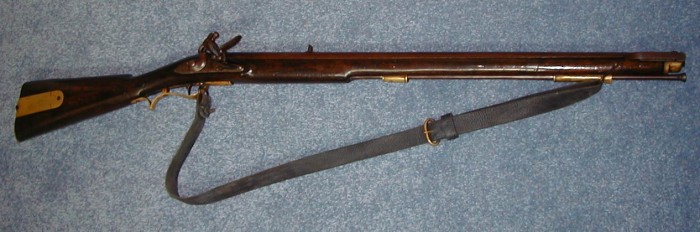 Replica Baker Rifle, used by Sean Bean in the Sharpe series. Image courtesy of Mike Fitzgerald.