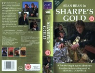 Sharpe's Gold (UK release, Carlton). Image used without permission.
